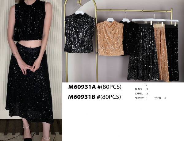Komplet damskie (Francja produkt) Roz Standard, Mix kolor, Paszka  8 szt