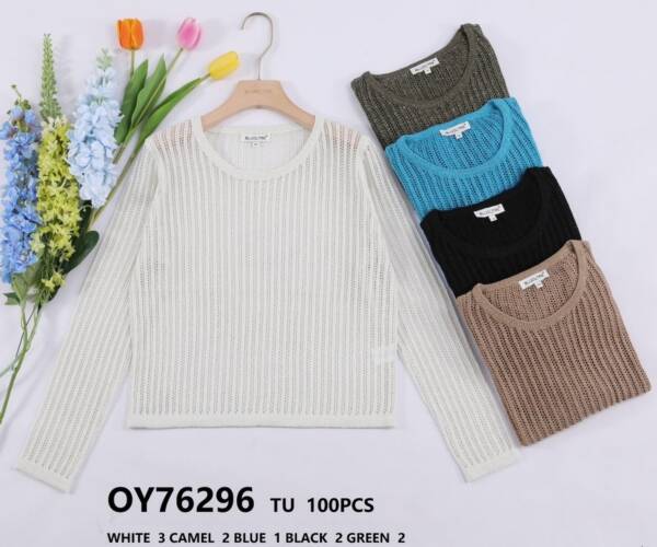 Swetry damskie (Francja produkt) Roz Standard, Mix kolor, Paszka 10 szt