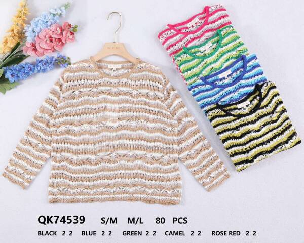Swetry damskie (Francja produkt) Roz S/M-L/XL, Mix kolor, Paszka 20 szt