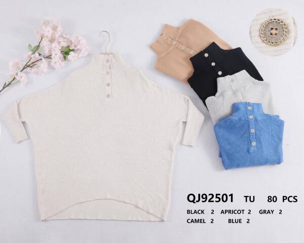 Swetry damskie (Francja produkt) Roz Standard, Mix kolor, Paszka 10 szt