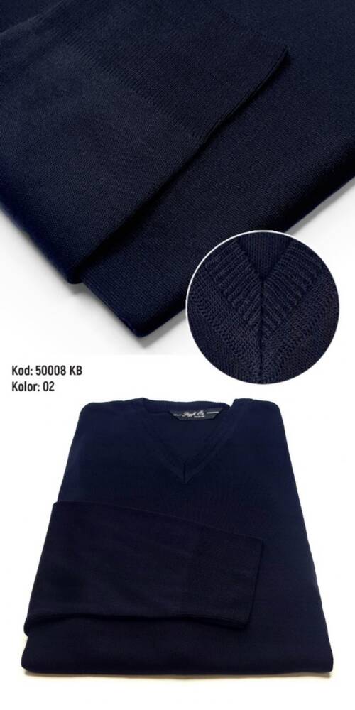 Swetry męskie ( Turecki produkt) Roz M-2XL Paczka 4 szt / 1 kolor