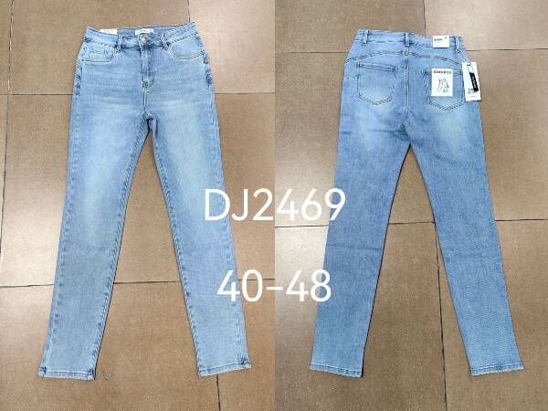 Spodnie damska jeans. Roz 40-48 .1 Kolor. Paszka 10 szt