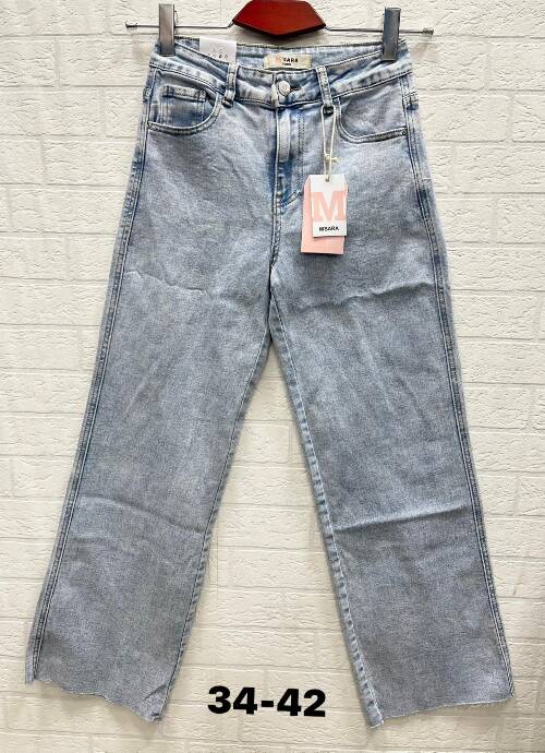 Spodnie damska jeans. Roz 34-42. 1 kolor. Paszka 10 szt