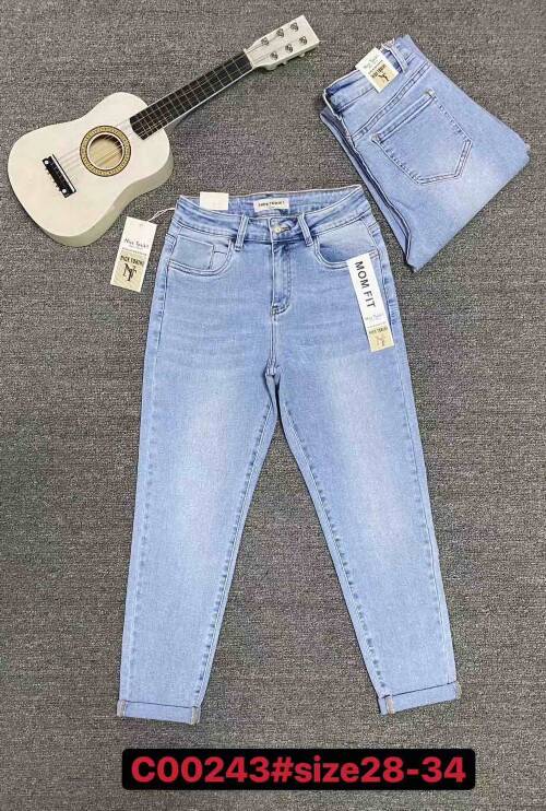 Spodnie damska jeans. Roz 28-34 .1  Kolor. Paszka 10 szt