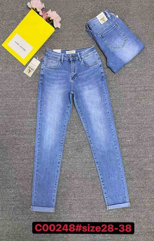 Spodnie damska jeans. Roz 28-38 .1  Kolor. Paszka 12 szt
