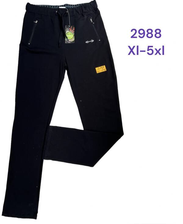 Spodnie damskie materiałowe Roz XL-5XL, 1 Kolor .Paczka 12 szt