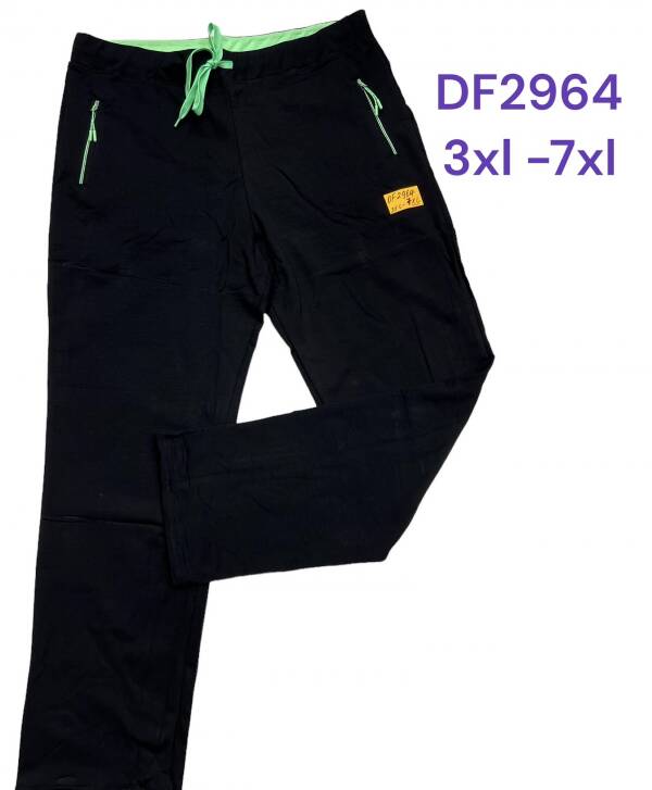 Spodnie damskie materiałowe Roz 3XL-7XL, 1 Kolor .Paczka 12 szt