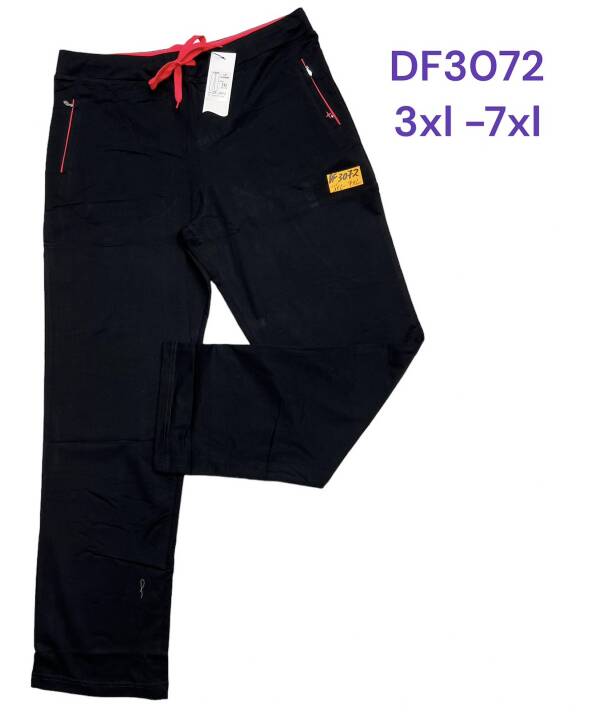 Spodnie damskie materiałowe Roz 3XL-7XL, 1 Kolor .Paczka 12 szt