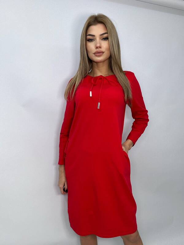 Sukienki damskie (Polska produkt) Roz S-XL. 1 Kolor Paczka 4 szt
