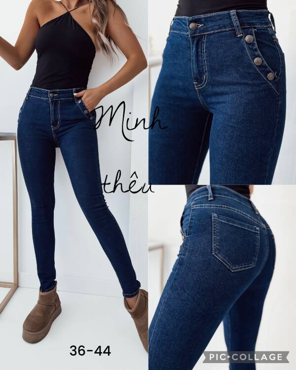 Spodnie damskie jeans. Roz 36-44. 1 Kolor. Paszka 10 szt