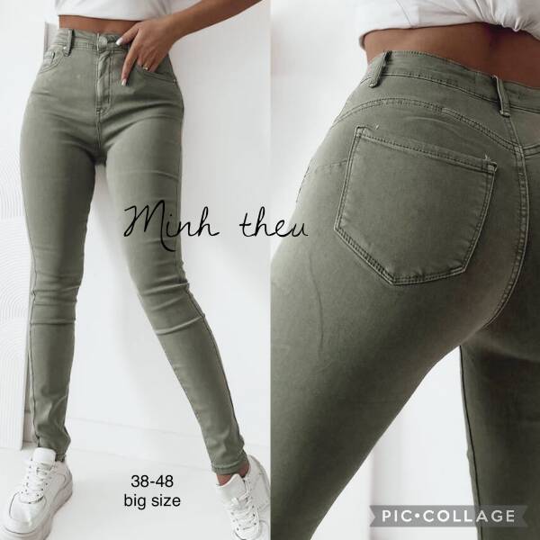 Spodnie damskie jeans. Roz 38-48. 1 Kolor. Paszka 12 szt