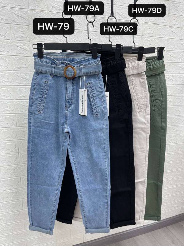 Spodnie damskie jeans Roz XS-XL  paczka 10 szt/ 1 kolor 