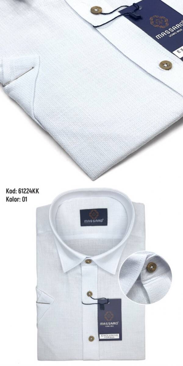 Koszula męska ( Turecka produkt) Roz M-2XL Paczka 6 szt