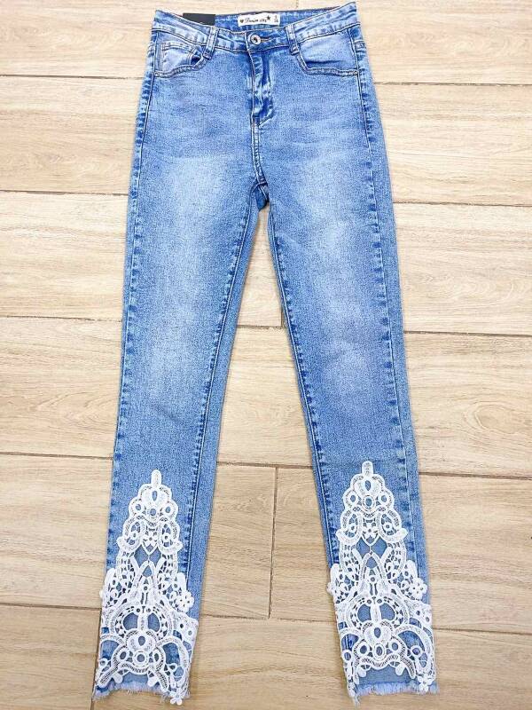Spodnie damskie jeans Roz XS-XL paczka 10 szt/ 1 kolor