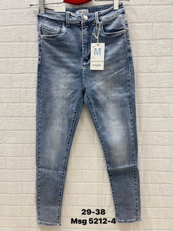 Spodnie damskie jeans. Roz 29-38. 1 Kolor. Paszka 10 szt