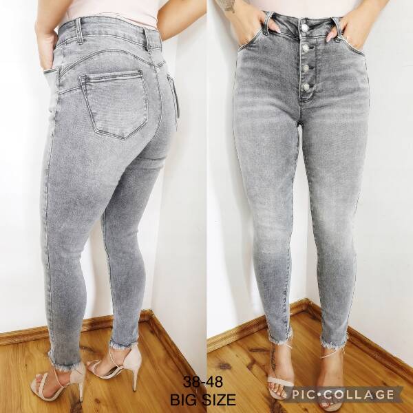 Spodnie damskie jeans. Roz 38-48. 1 Kolor. Paszka 10 szt
