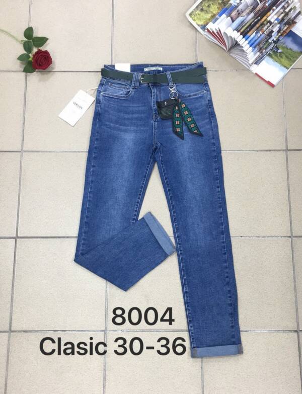 Spodnie damska jeans. Roz 30-36. 1 Kolor . Pasczka 10 szt.