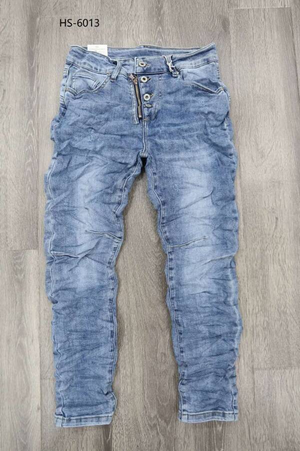 Spodnie damskie jeans Roz XS-XL paczka 12 szt/ 1 kolor