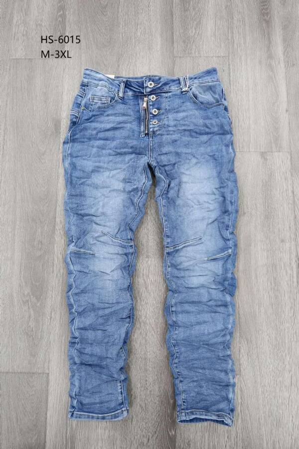 Spodnie damskie jeans Roz M-3XL paczka 12 szt/ 1 kolor