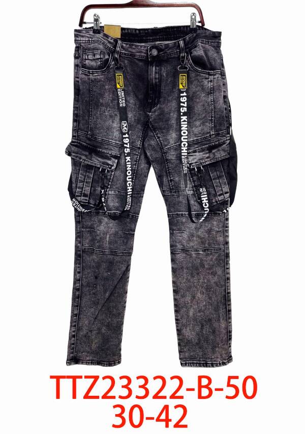 Spodnie jeansy meskie Roz 30-42 paczka 10 szt/ 1 kolor