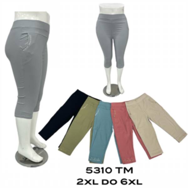 Spodnie za kolana Roz 2XL-6XL. 1 Kolor. Pasczka 10 szt.