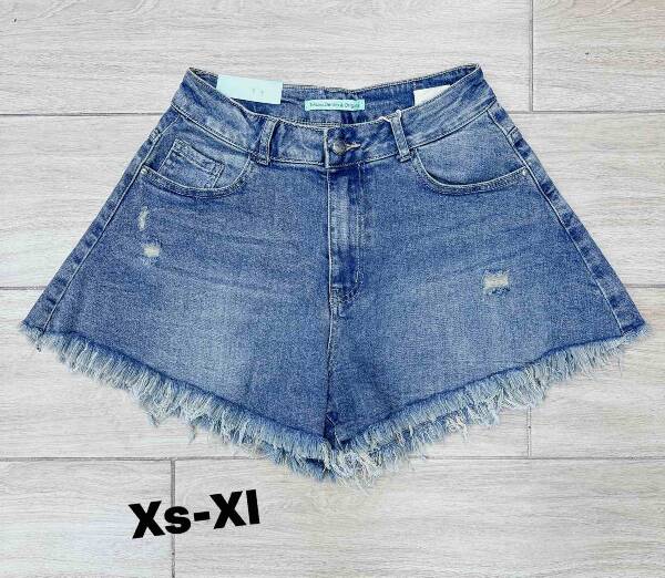 Szorty damskie jeans Roz XS-XL .1 kolor Paszka 10 szt