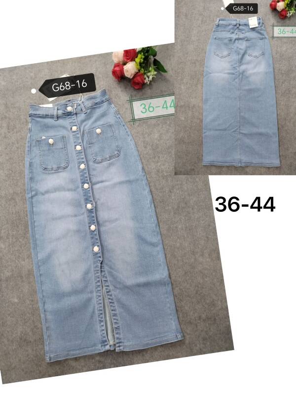 Spódnica damskie jeansy Roz 36-44 , 1 kolor Paczka 10 szt