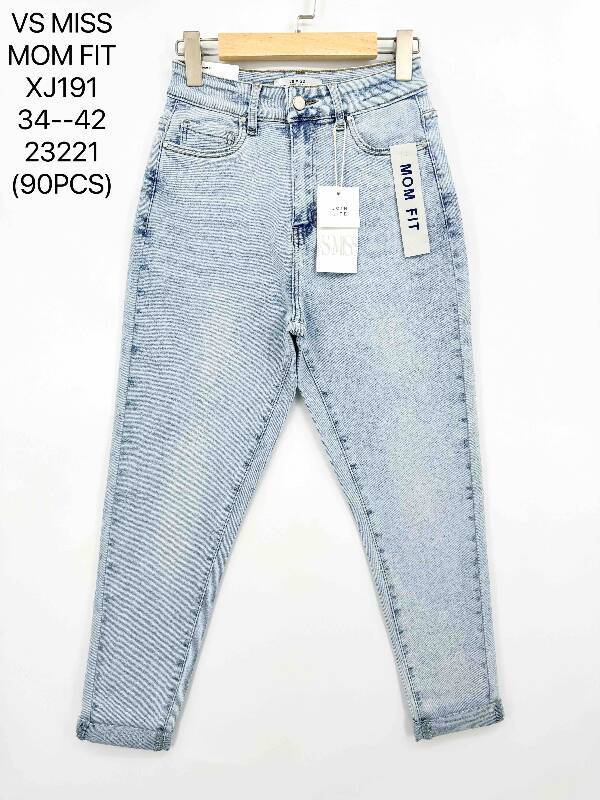 Spodnie  damska jeans . Roz 34-42. 1 kolor. Paszka 10szt.  