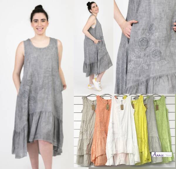 Sukienki damskie (Włoskie produkt) Roz Standard Mix kolor Paczka 5 szt