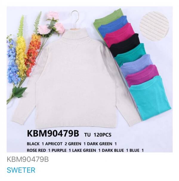 Swetry damskie Roz Standard, Mix kolor Paczka 10 szt