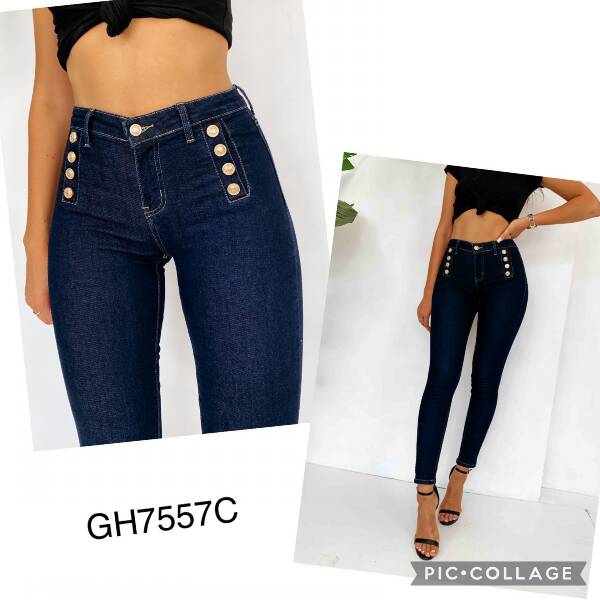 Spodnie damskie jeansy Roz XS-XL, 1 Kolor Paczka 10 szt