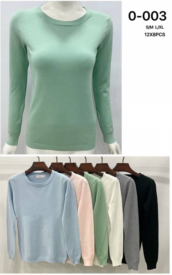 Swetry damskie Roz S/M-L/XL, Mix Kolor Paszka 12 szt
