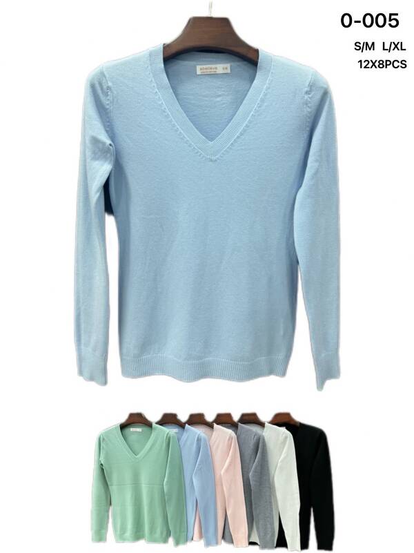 Swetry damskie Roz S/M-L/XL, Mix Kolor Paszka 12 szt
