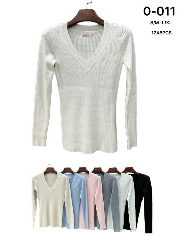 Swetry damskie Roz S/M-L/XL, Mix Kolor Paszka 12 szt