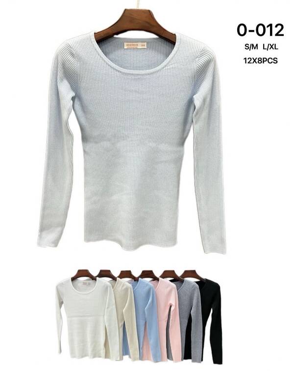 Swetry damskie Roz S/M-L/XL, Mix Kolor Paszka 12 szt
