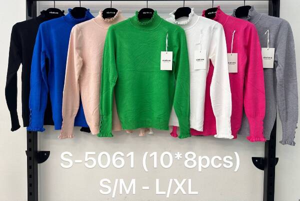 Swetry damskie Roz S/M-L/XL, Mix Kolor Paszka 12 szt
