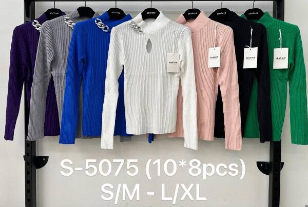 Swetry damskie Roz S/M-L/XL, Mix Kolor Paszka 12 szt