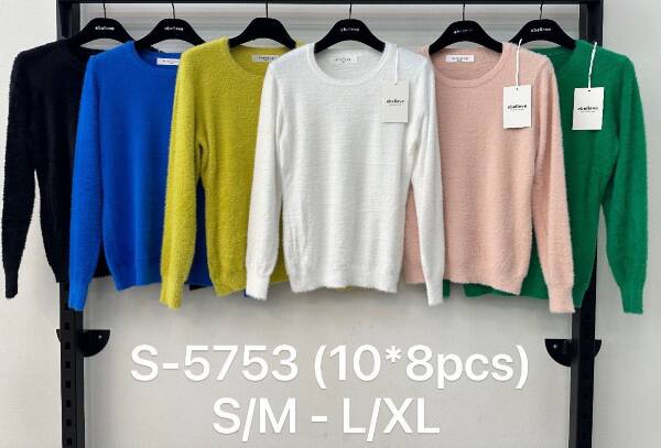 Swetry damskie Roz S/M-L/XL, Mix Kolor Paszka 12 szt
