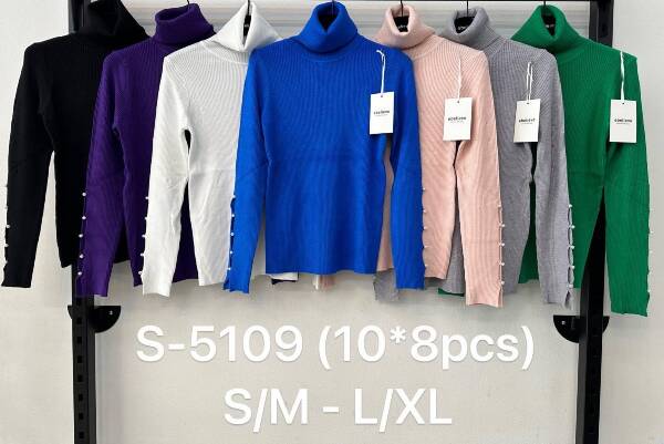 Swetry damskie Roz S/M-L/XL, Mix Kolor Paszka 12 szt