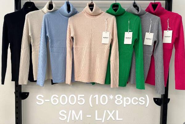 Swetry damskie Roz S/M-L/XL, Mix Kolor Paszka 12 szt