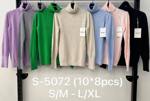 Swetry damskie Roz S/M-L/XL, Mix Kolor Paszka 12 szt