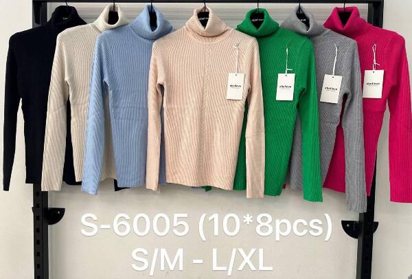 Swetry damskie Roz S/M-L/XL, Mix Kolor Paszka 12 szt