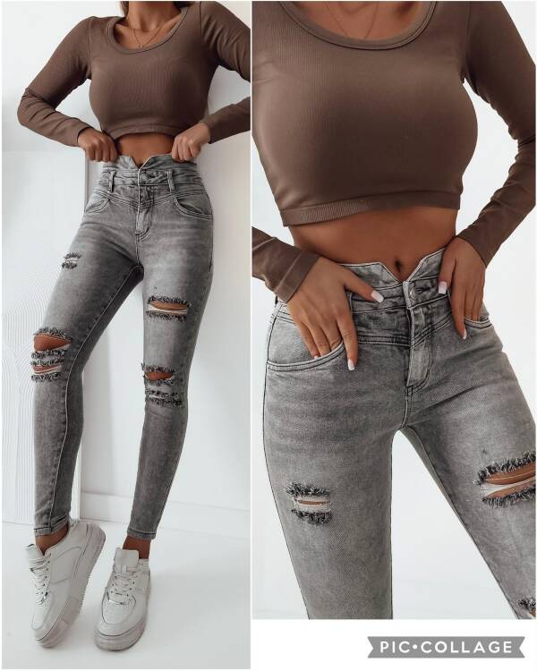 Spodnie damskie jeansy Roz XS-XL, 1 Kolor Paczka 10 szt