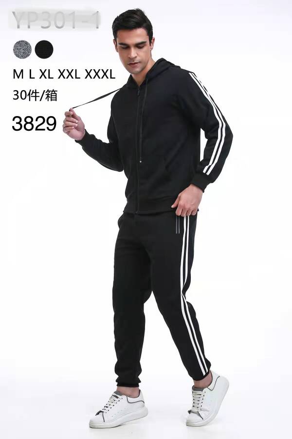 Komplet męski Roz M-3XL, 1 kolor Paczka 10 szt