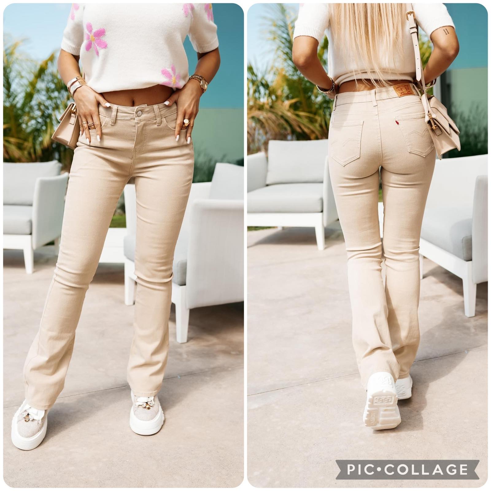 Spodnie damskie jeansy Roz XS-XL, 1 Kolor Paczka 12 szt