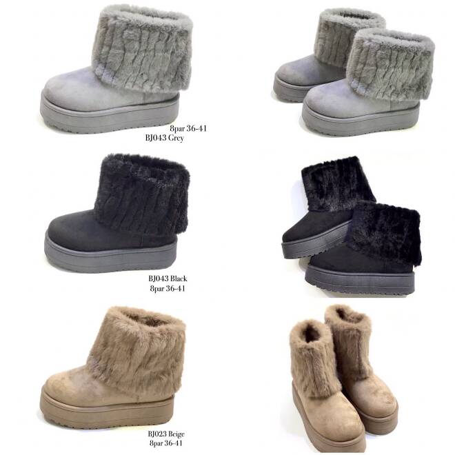 Botki damskie 36-41/ 12 par