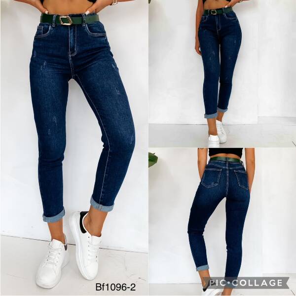 Spodnie damskie jeansy Roz XS-XL, 1 Kolor Paczka 10 szt
