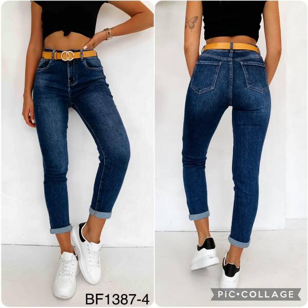 Spodnie damskie jeansy Roz XS-XL, 1 Kolor Paczka 10 szt