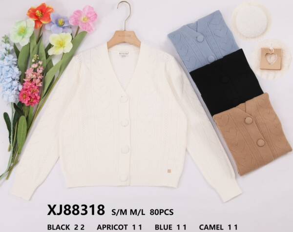 Swetry damskie (Francja produkt) Roz S/M-L/XL, Mix Kolor Paczka 12 szt