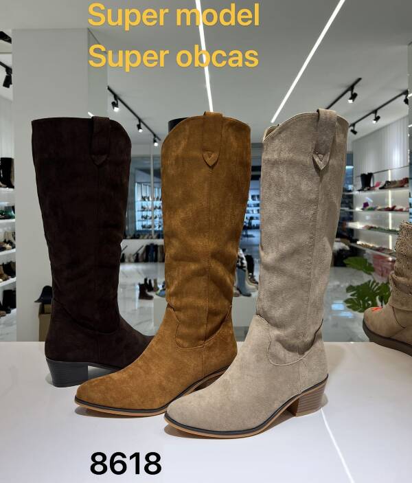 Kozaki damskie 36-41/ 12 par